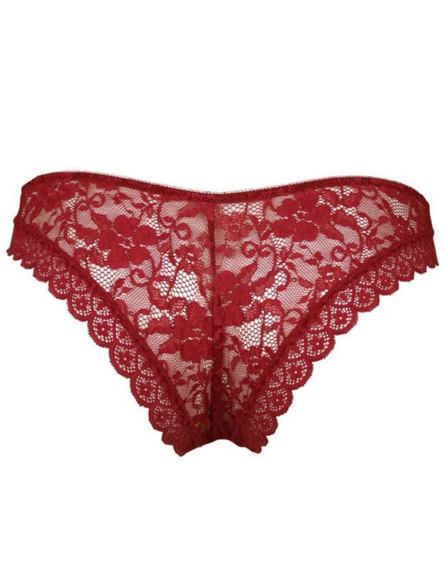 Pour Moi Rebel Brazilian Brief Red