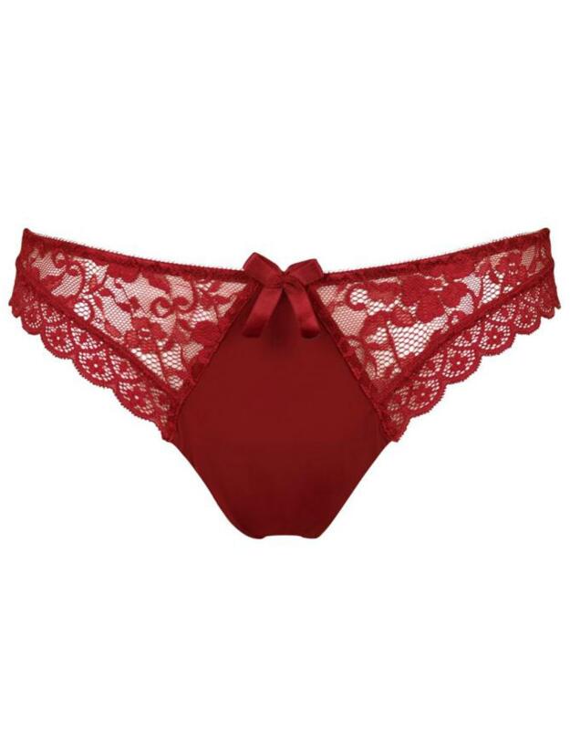 Pour Moi Rebel Brazilian Brief Red