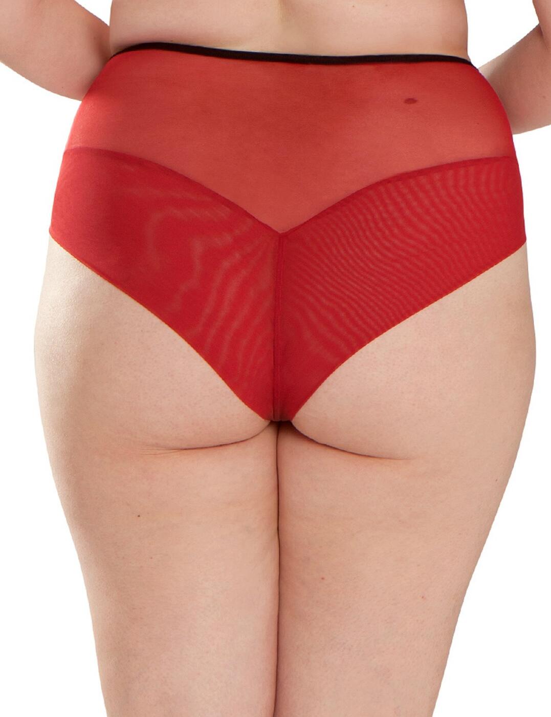 ST3305 Scantilly by Curvy Kate Knock Out Ouvert Brief ST3305 Red