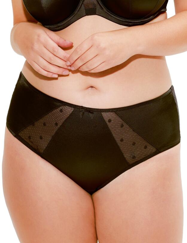 9372 Sculptresse by Panache Candi Full Brief - 9372 Black