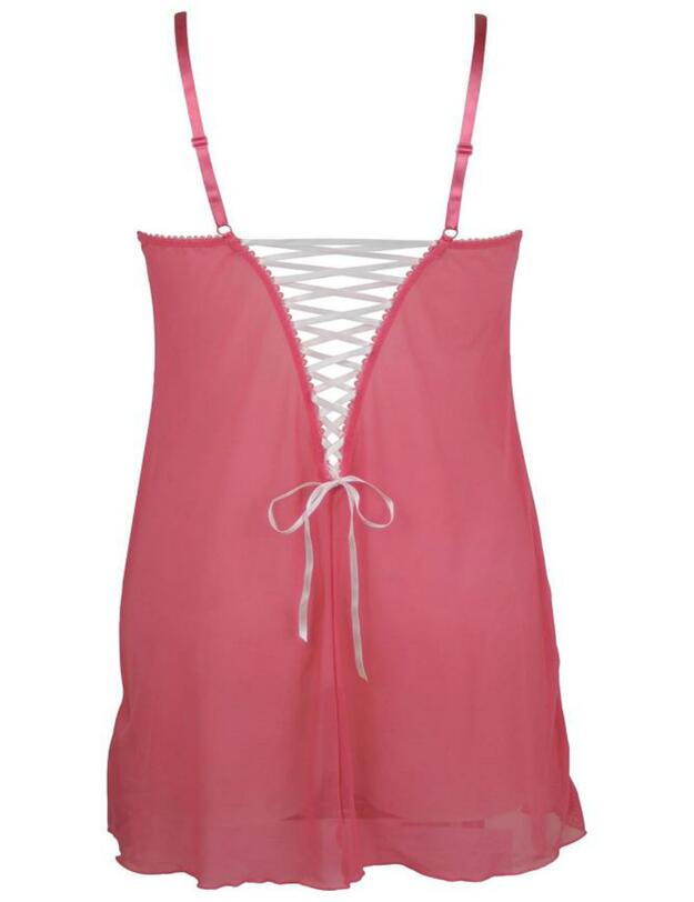 1508 Pour Moi? Amour Chemise Nightdress - 1508 Milkshake