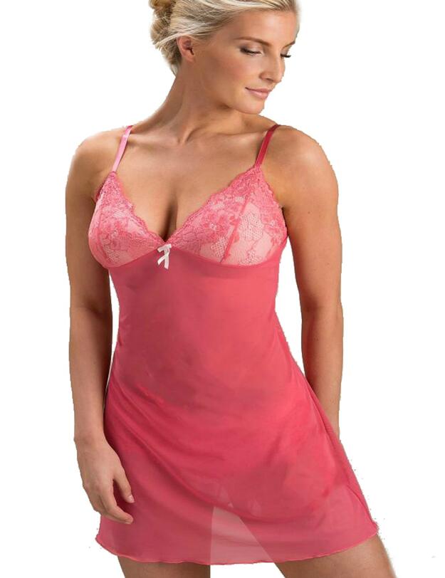 1508 Pour Moi? Amour Chemise Nightdress - 1508 Milkshake