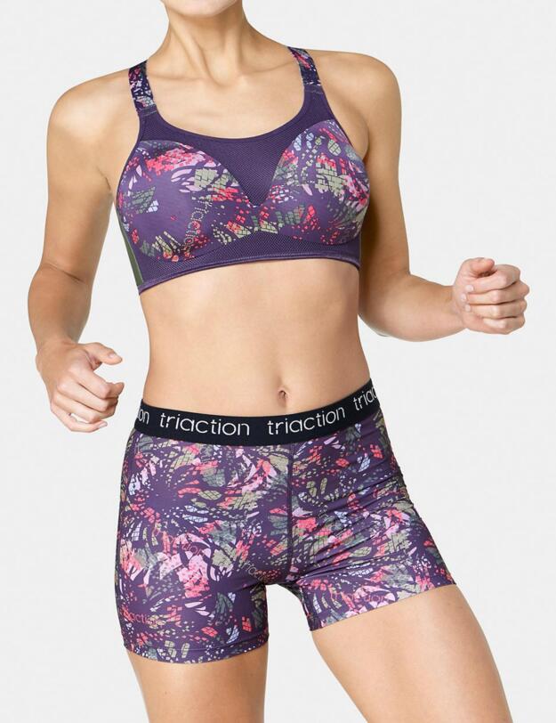 10186127 Triumph Triaction Cardio Sports Short - 10186127 Violet/Dark Combination