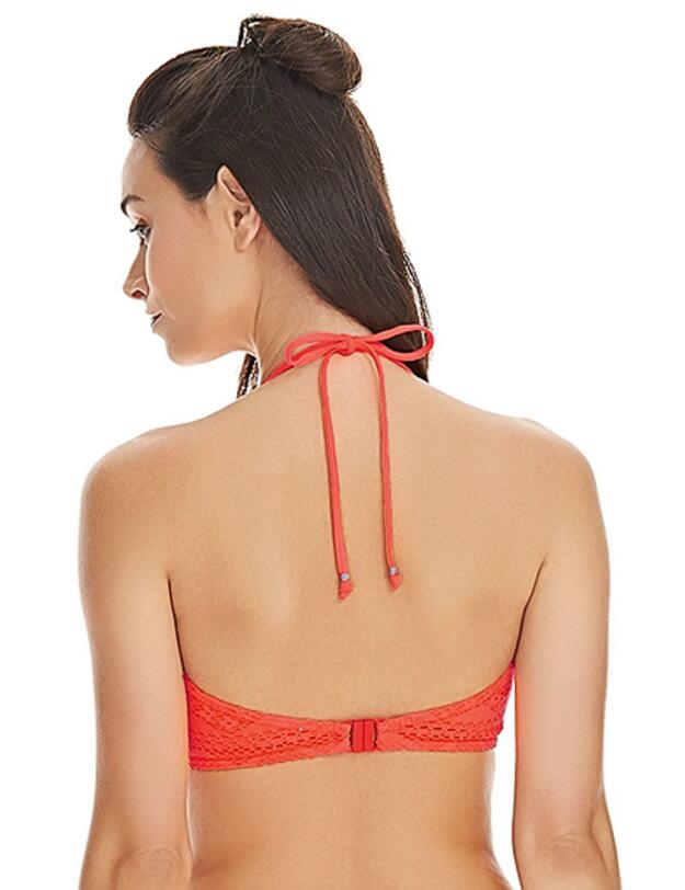 3971 Freya Sundance Halterneck Bikini Top - 3971 Orange Fizz