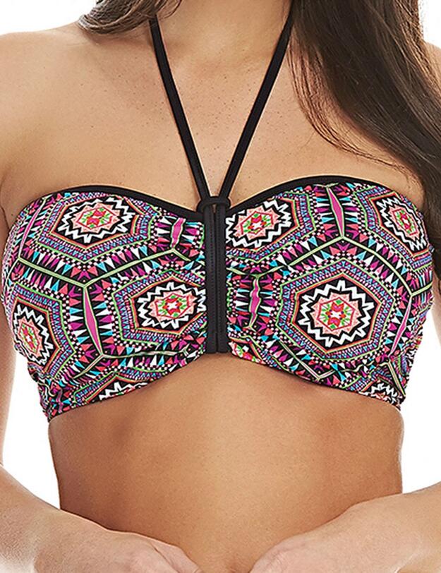 4485 Freya Zeta Bandeau Bikini Top - 4485 Multi