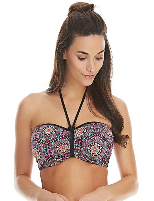 4485 Freya Zeta Bandeau Bikini Top - 4485 Multi