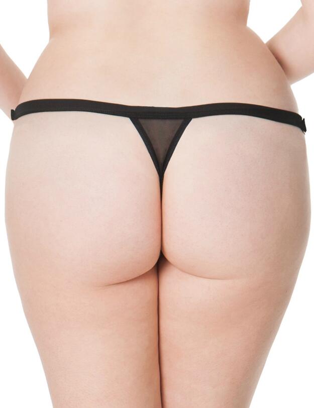 ST2602 Scantilly by Curvy Kate Unleash Thong - ST2602 Black
