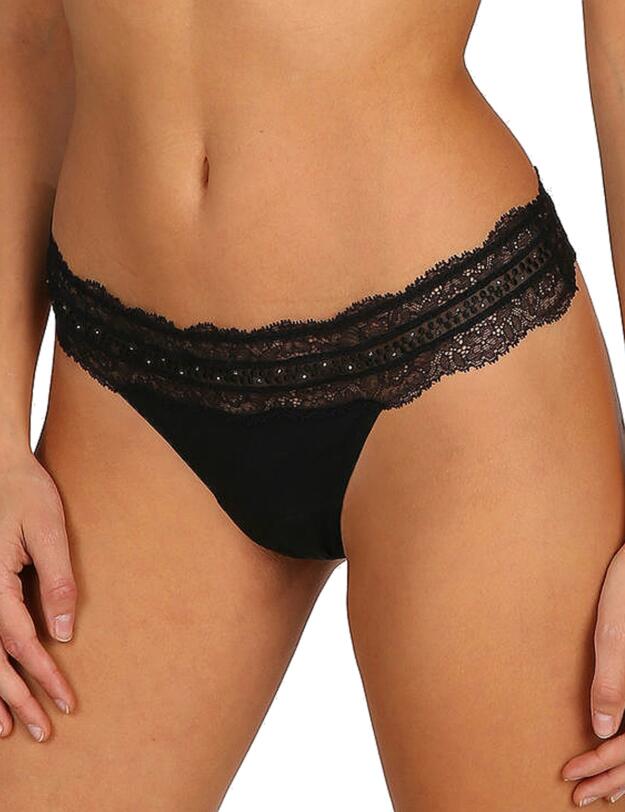 Marie Jo Precious Thong Black