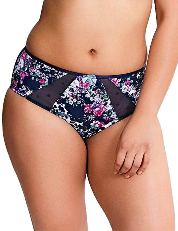 9372 Sculptresse by Panache Candi Full Brief - 9372 Floral Print