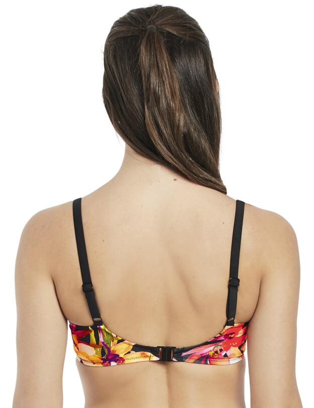 Fantasie Ko Phi Phi Underwired Gathered Full Cup Bikini Top Tropical Print
