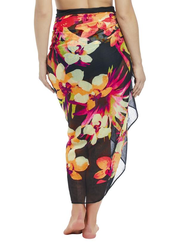 6435 Fantasie Ko Phi Phi Pareo Beach Cover-Up - 6435 Tropical Print