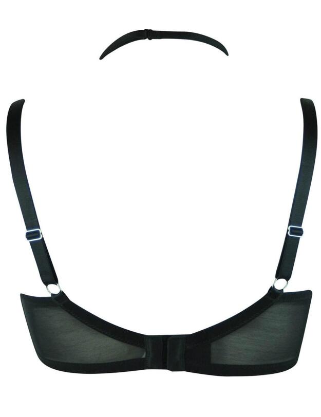 54002 Pour Moi Hush Underwired Balcony Bra - 54002 Black
