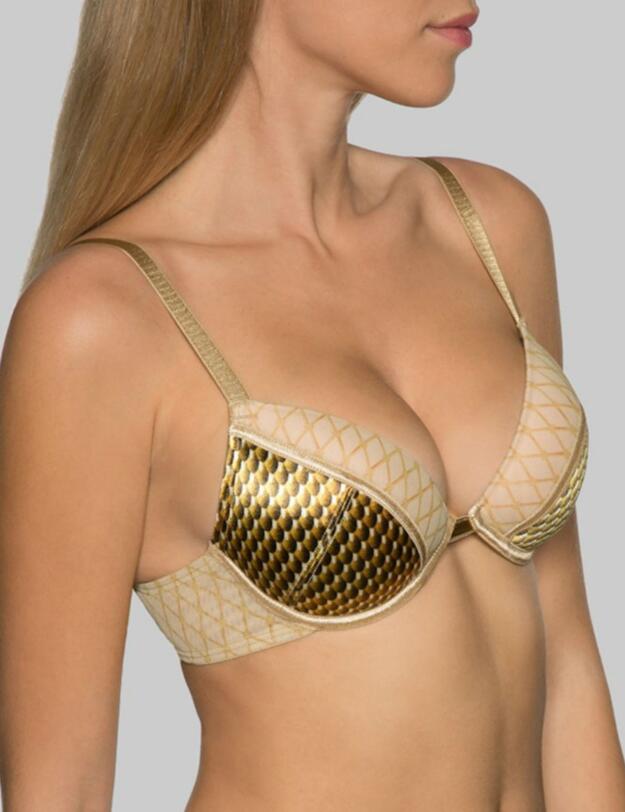 W00LC Wonderbra Basso & Brooke Bejewelled Bra - W00LC Plunge Bra