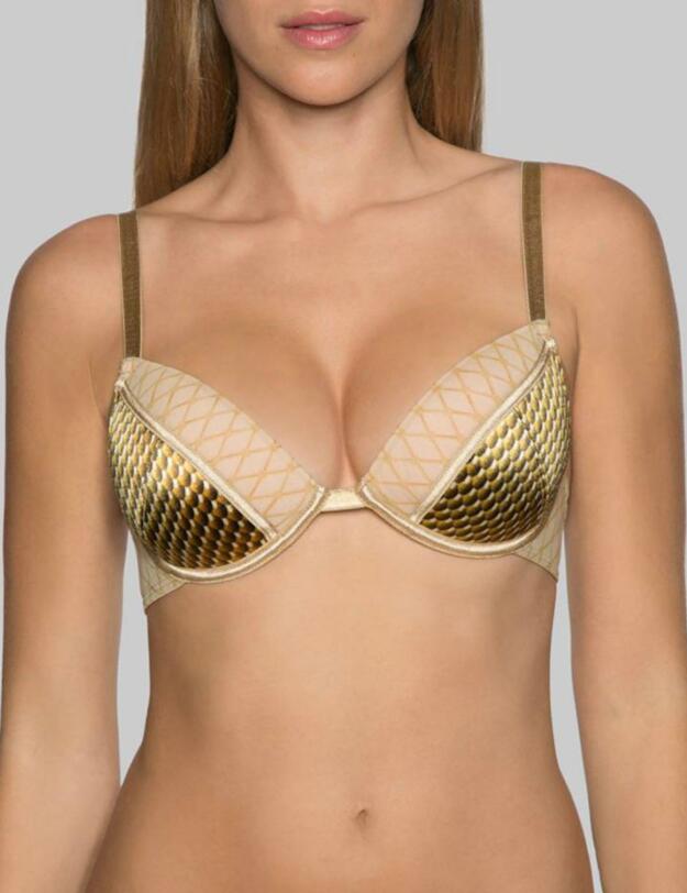 W00LC Wonderbra Basso & Brooke Bejewelled Bra - W00LC Plunge Bra
