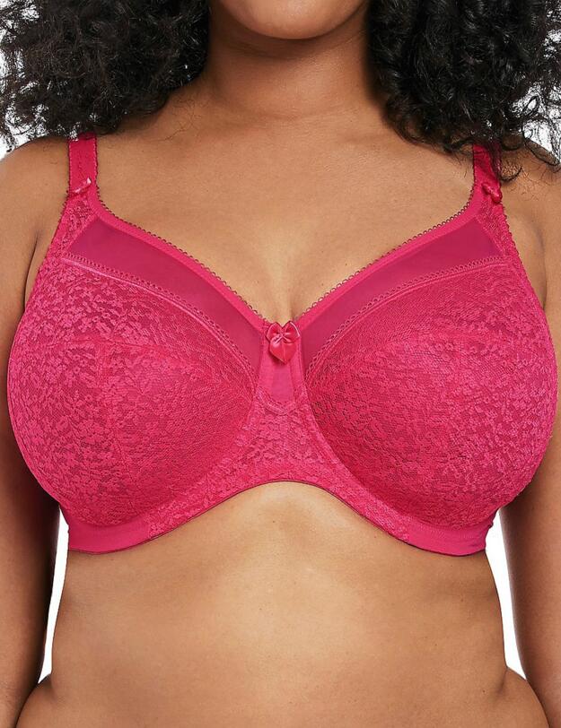 6660 Goddess Adelaide Banded Bra Raspberry - 6660 Raspberry