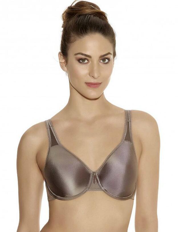 855192 Wacoal Basic Beauty Full Figure Bra - 855192 Cappuccino