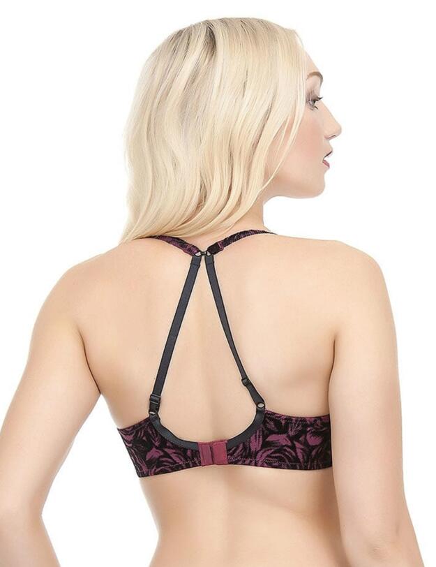 357812 Ultimo Autumn Omg Plunge Bra - 357812 Merlot
