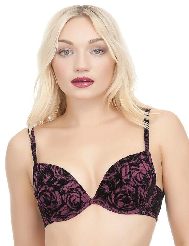 357812 Ultimo Autumn Omg Plunge Bra - 357812 Merlot