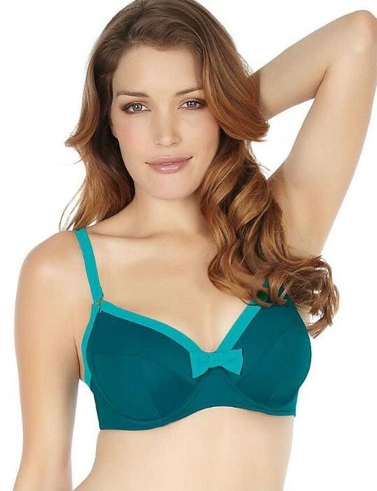 SW0762 Panache Isobel Balcony Bikini Top - SW0762 Emerald