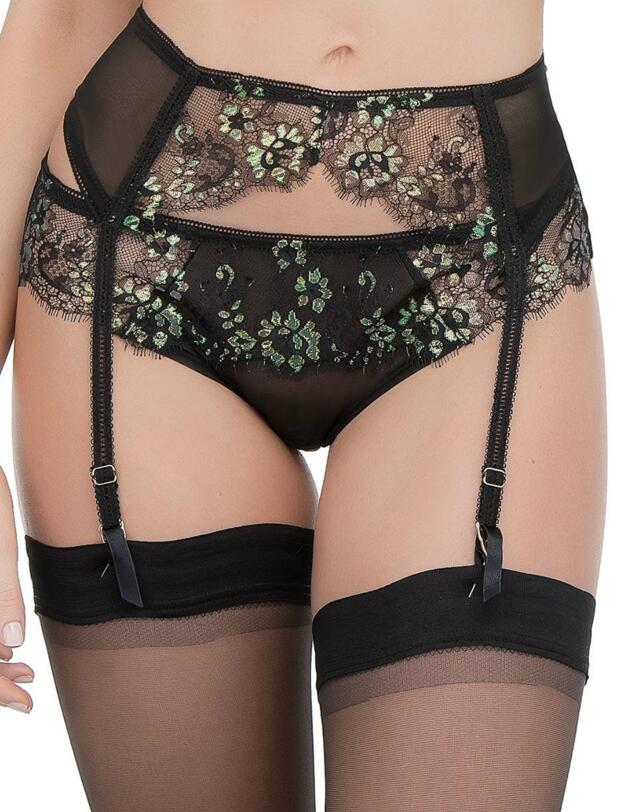 238601 Ultimo Cindi Suspender Belt - 238601 Black
