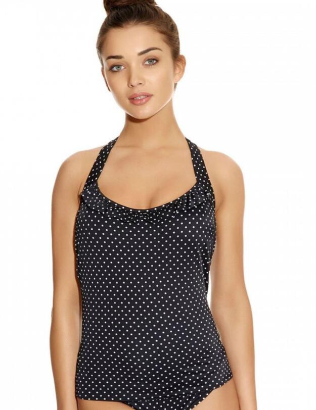 3021 Freya Pier Underwired Tankini Top - 3021 Black
