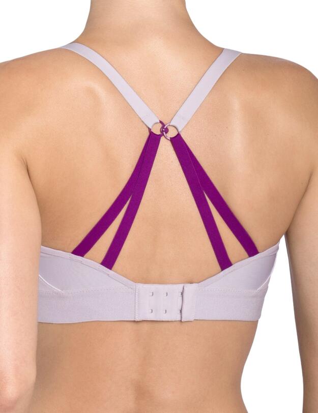 10164116 Triumph Triaction Free Motion Non-Wired Sports Bra - 10164116 Iris Purple