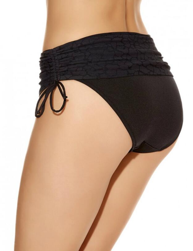 5435 Fantasie Montreal Adjustable Fold Bikini Brief - 5435 Black