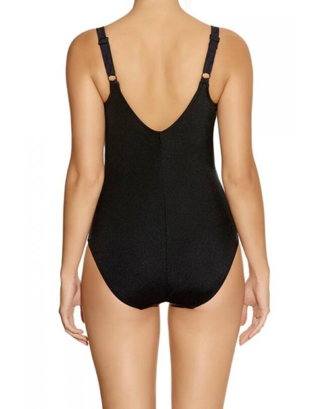 5436 Fantasie Montreal Underwired Twist Front Swimsuit - 5436 Black