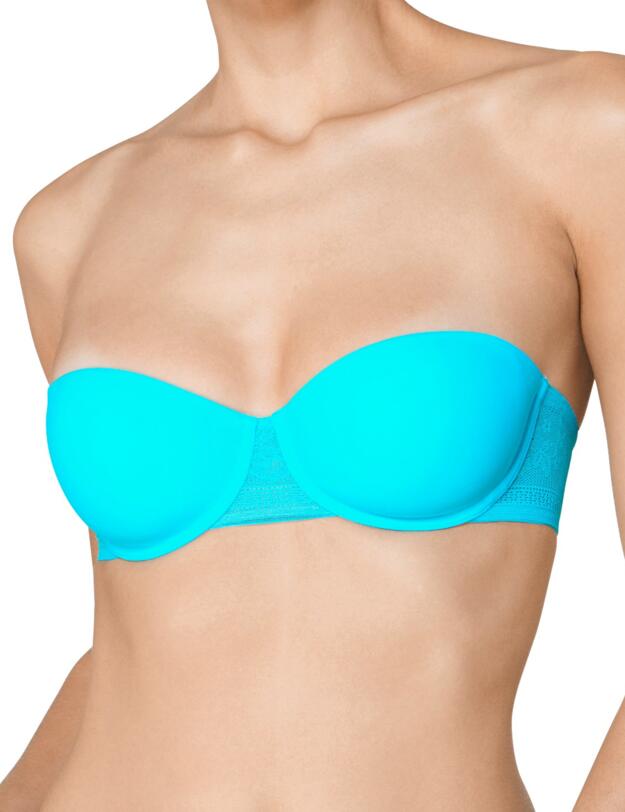 10186066 Sloggi Zero Lace Strapless Mulitway Bra - 10186066 Laguna