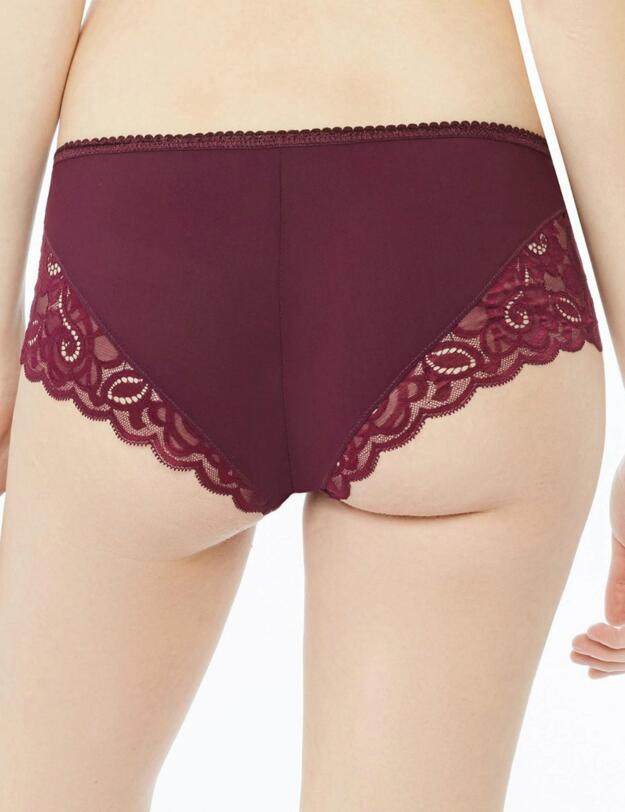 07450 Bestform Mahina Boxer Brief - 07450 Prune