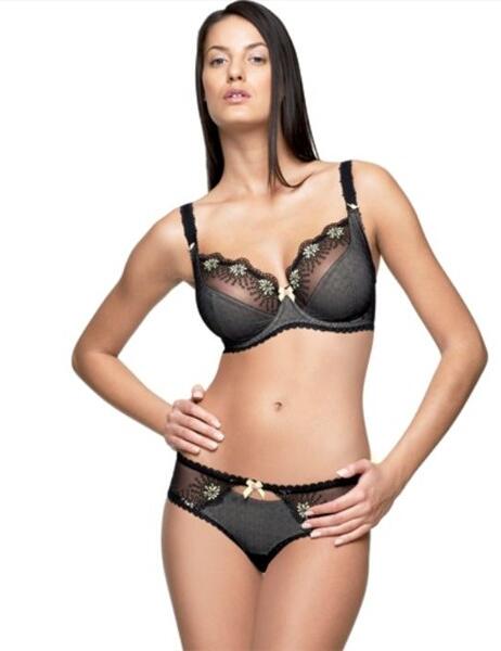         Freya Greta Balcony bra 2331 Black  - 2331 Plunge bra 
