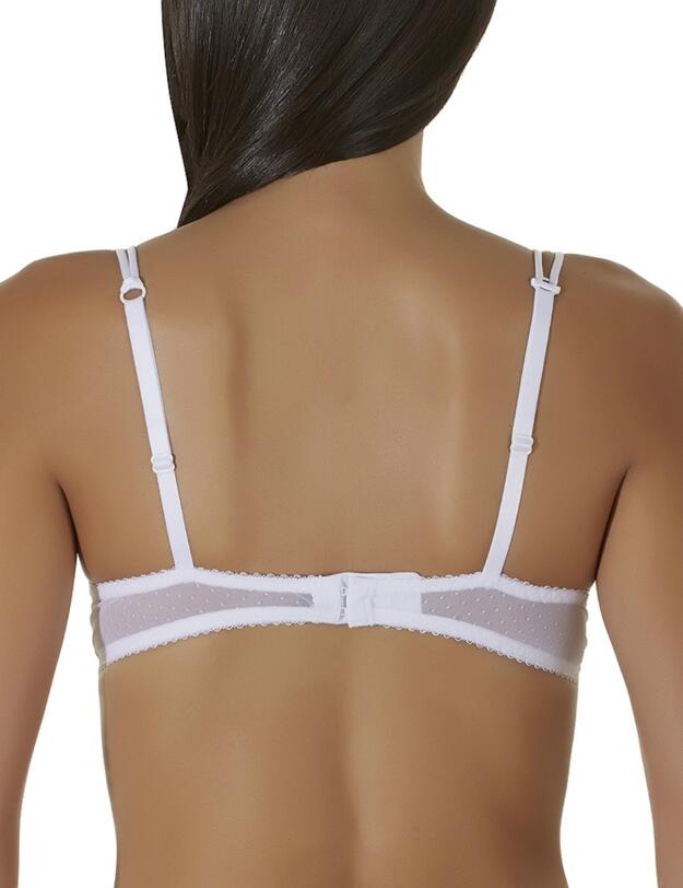 YA15 Aubade Jardin Des Delices 3/4 Cup Bra - YA15 White