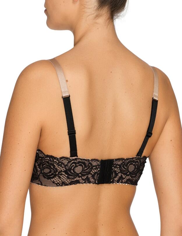 0162784/0162785 Prima Donna By Night Vertical Seam - 0162784/0162785 Black/Cream