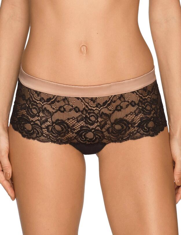 Prima Donna By Night Luxury Thong Black/Cream