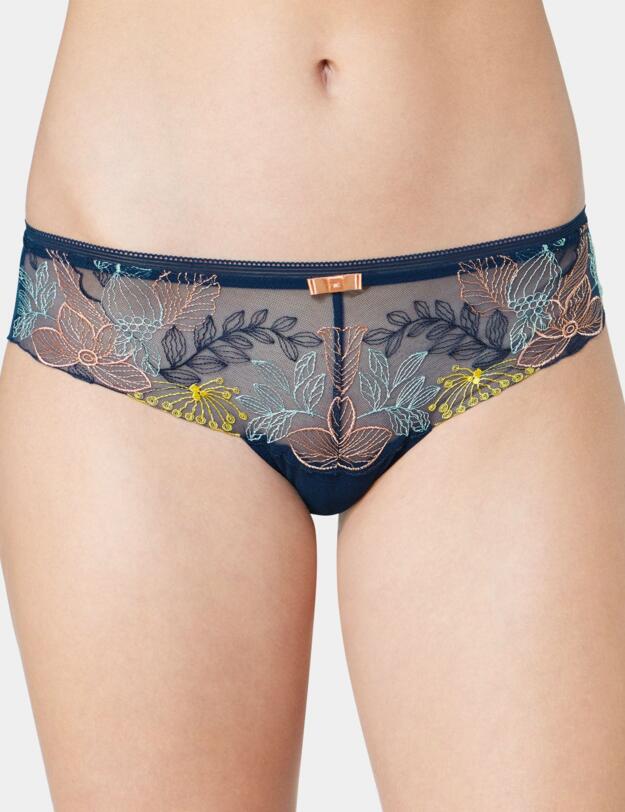 10185698 Triumph Beauty-Full Sunset Brazilian Brief  - 10185698 Blue-Dark Combination 