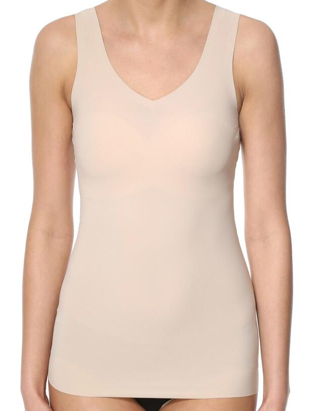 U2584 Maidenform Sleek Smoothers 2-Way Shaping Tank Top - U2584 Paris Nude