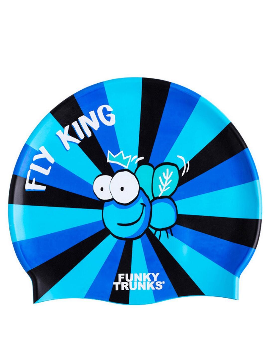 FT9901172 Funky Trunks Silicone Swimming Cap - FT9901172 Fly King