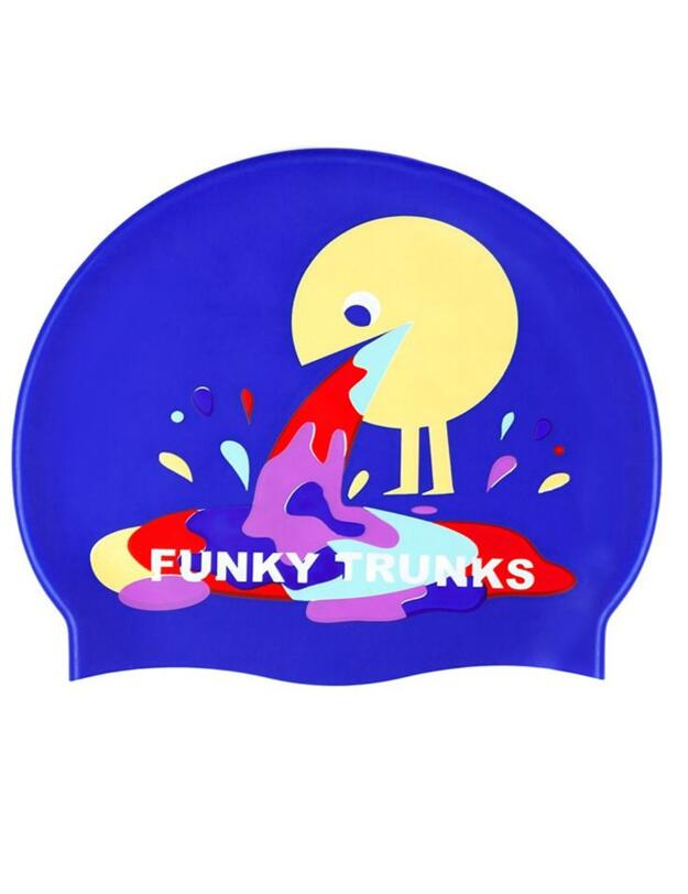 FT9900906 Funky Trunks Silicone Swimming Cap - FT9900906 Hurley