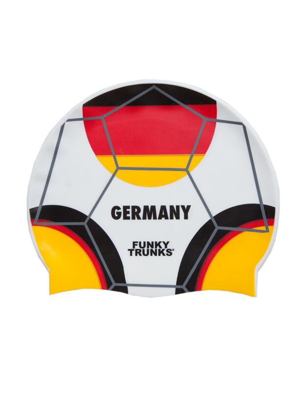FT9900678 Funky Trunks Silicone Swimming Cap - FT9900678 Die Adler