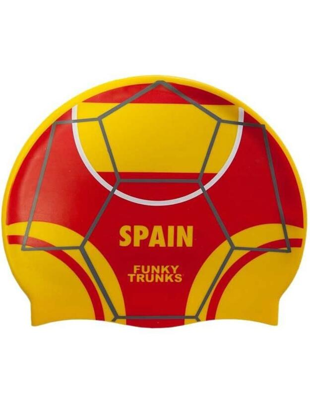 FT9900679 Funky Trunks Silicone Swimming Cap - FT9900679 La Furia