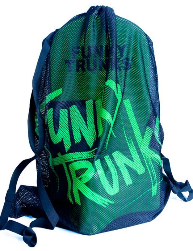 FTG010A Funky Trunks Mesh Gear Bag - FTG010A00771 Still Black