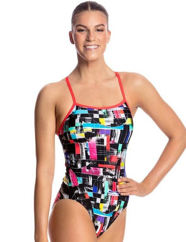 FS15L01802 Funkita Ladies Single Strap One Piece Swimsuit - FS15L01802 Test Signal