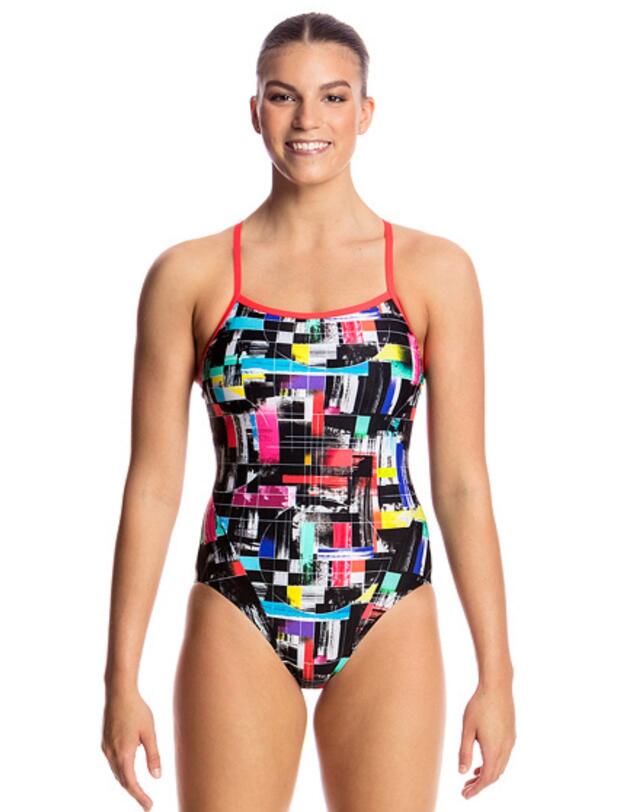 FS15L01802 Funkita Ladies Single Strap One Piece Swimsuit - FS15L01802 Test Signal