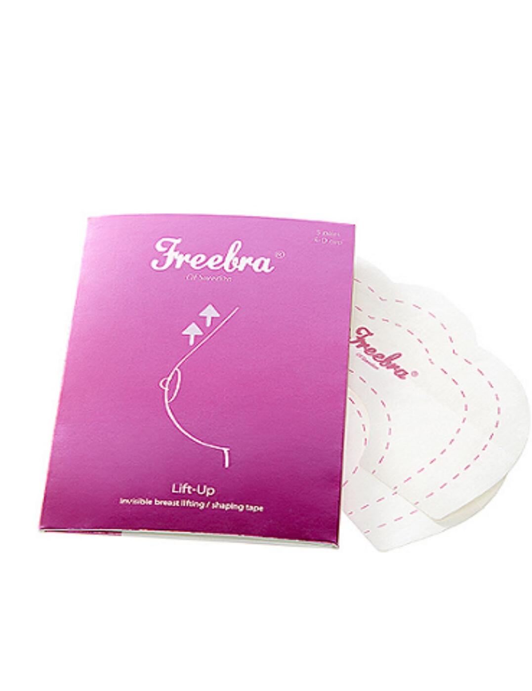 Freebra Lift Up Bra Tape Sheets (5 Pairs Pack) - Clear (Transparent)
