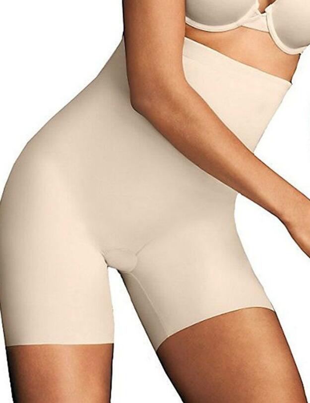 Maidenform Sleek Smoothers High-Waist Shaping Shorty  Paris Nude