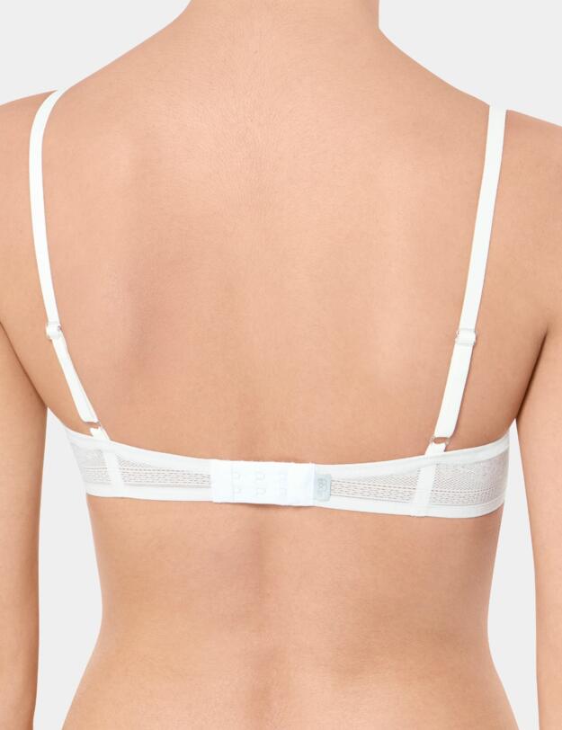 Sloggi ZERO Lace WHP Bra Silk White"