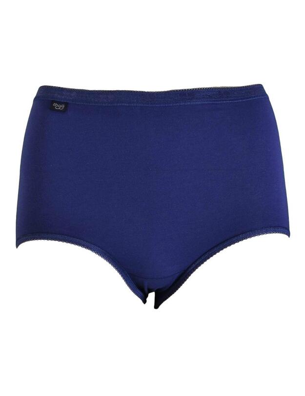 10105593 Sloggi Basic Maxi Brief 3 Pack - 10105593 Blue/Lilac/Navy