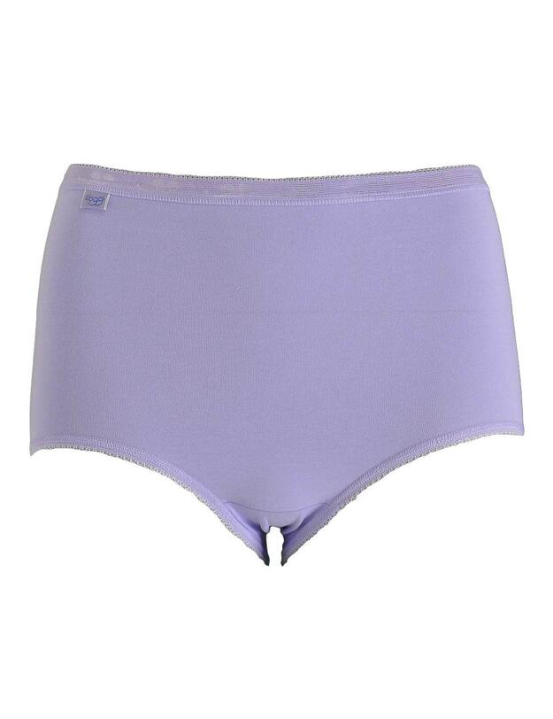 10105593 Sloggi Basic Maxi Brief 3 Pack - 10105593 Blue/Lilac/Navy