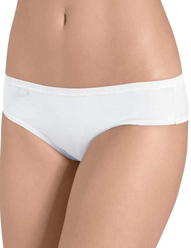 10156566 Sloggi EverNew Brazilian Brief 2 Pack - 10156566 White