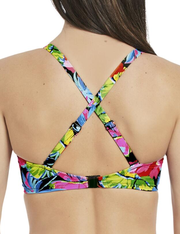 6466 Fantasie Santa Barbara Plunge Convertible Bikini Top - 6466 Multi